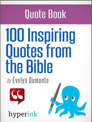 cover image of 100 Inspiring Bible Quotes
